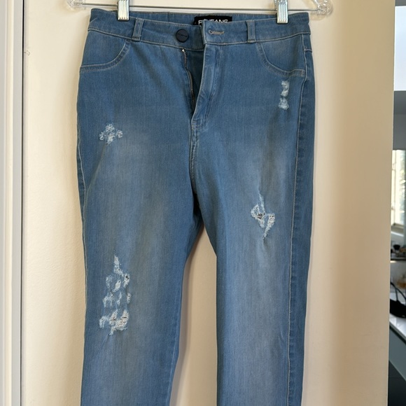Fit Jeans Light Distress Size M - Picture 2 of 7